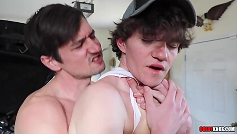 Levi Hatter - Hot Country Boy Gets Fucked Bareback In Exchange For Mechanic Work
