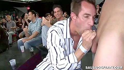 All-gay Public Party Video With A Big-dicked Stripper - Sausage Party