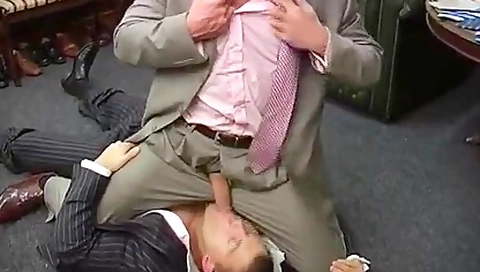 Older Guy Pins Down And Face-fucks This Twink