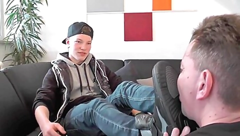 Alter Sklave Junger Master